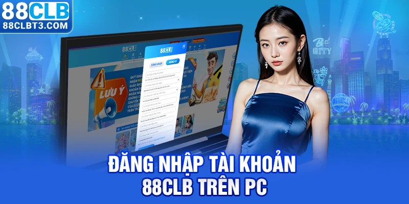 Đăng nhập tài khoản 88CLB trên PC